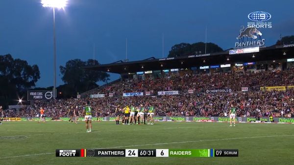 NRL 2022: Ivan Cleary, scuffle, Viking clap, Stephen Crichton, Hudson  Young, Penrith Panthers vs Canberra Raiders, Round 7