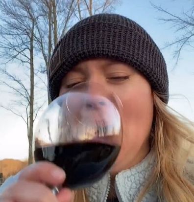 Woman explains wine glass photo fail TikTok laughter over incident