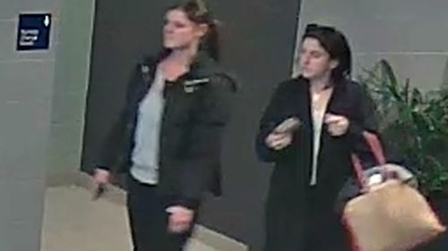 Police hunt two women after bag thieves use car keys to steal car from Frankston swimming pool carpark