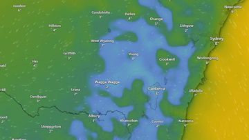 Weather map NSW/ACT