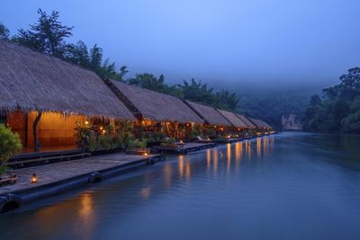 <strong>The River Kwai Jungle Raft Floatel:&nbsp;Kanchanaburi,
Thailand</strong>