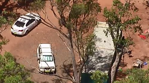 Police have searched a property near Casino. (9NEWS)