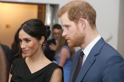 Meghan Markle at charity event with Prince Harry