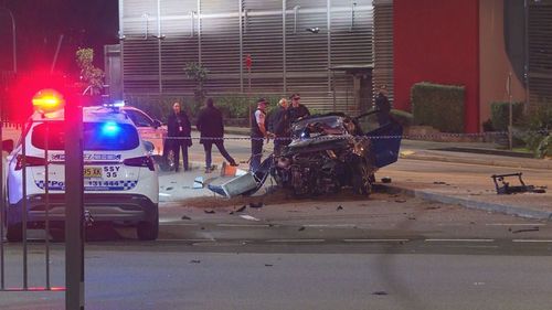 Erskineville crash: Six teens arrested after police chase in Sydney's Inner West