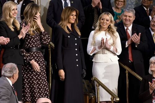 Melania Trump makes a fashion statement at State of the Union address