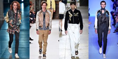 We wanted to date all the boys on the recent Menswear runways, if only to borrow their jackets.