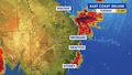 Flood and surf warnings as wild wet weather hits Sydney, Brisbane and Perth