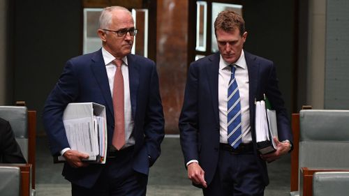 Prime Minster Malcolm Turnbull and Attorney-General Christian Porter. (AAP)