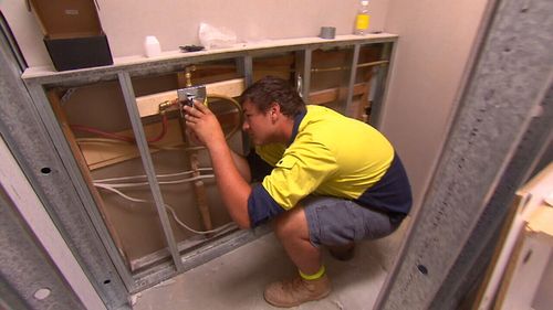 Jackson is a first-year apprentice plumber who started working at 14.