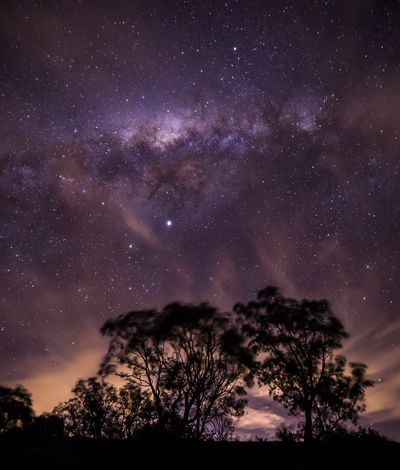 Night sky over River Murray International Dark Sky Reserve