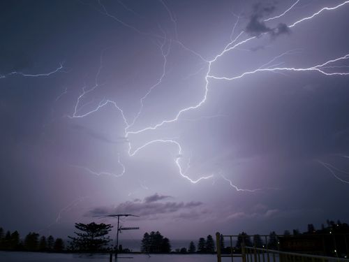 International researchers say that the salt in ocean spray might hinder lightning during marine thunderstorms in the tropics, and likely explains why the big zaps seem to get worse after the storm hits land. 