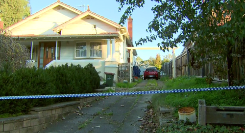 Police have cordoned off the scene. (9NEWS)