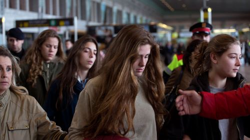 Relatives of German plane crash victims gather at airport