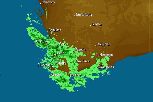 A severe weather warning has been issued for parts of the Midwest-Gascoyne, Perth Metropolitan, South West, and the Lower South West regions. (weatherzone)