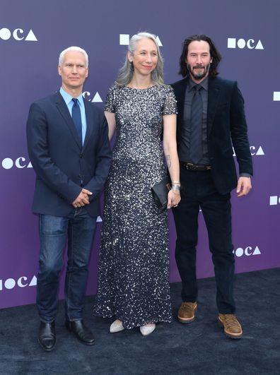 Keanu Reeves, Alexandra Grant, red carpet, event