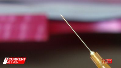 Aussie man afraid of needles facing vaccine fears head on.