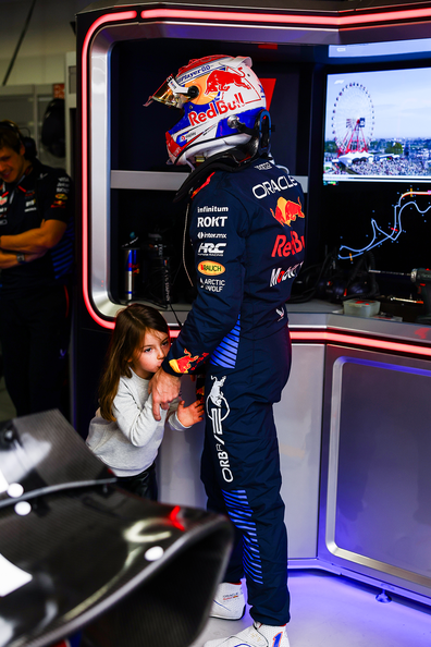 Max Verstappen and Penelope Piquet