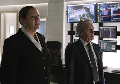 Camryn Manheim and John Nolan in Person of Interest