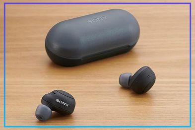 9PR: Sony WF-C500 Compact Truly Wireless Headphones, Black