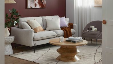 Sofa in living room