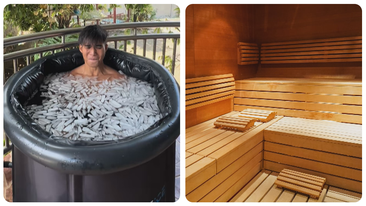 Ice baths vs saunas