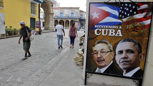 The streets of Havana's old town on the eve of President Obama's visit. (Getty)