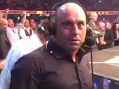 UFC commentator Joe Rogan. (Supplied)