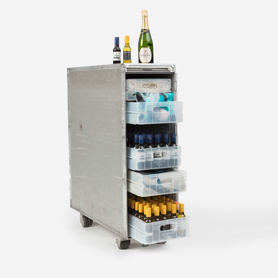 Qantas 747 bar cart for sale