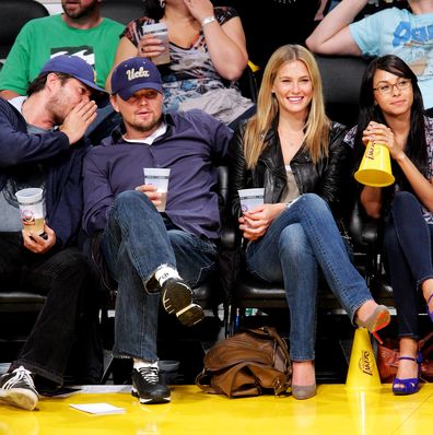 Bar Rafaeli and Leonardo DiCaprio