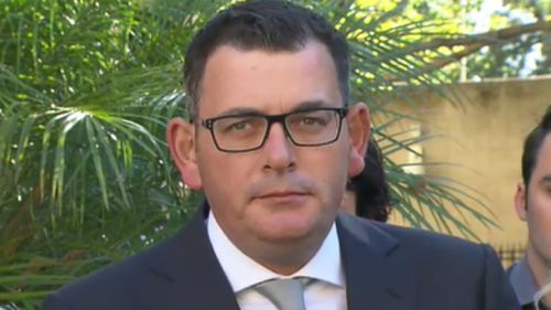 Mr Andrews addressed the allegations during a press conference today. (9NEWS)