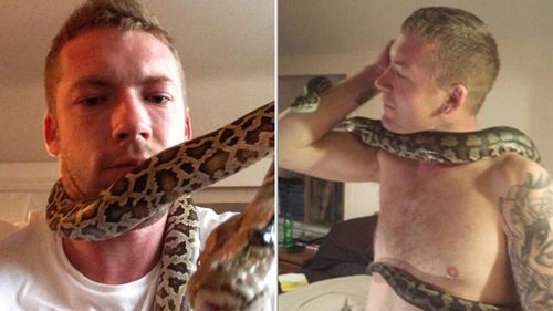 Mr Brandon was killed by his 2.5 metre pet python, an inquest has heard. (Facebook)