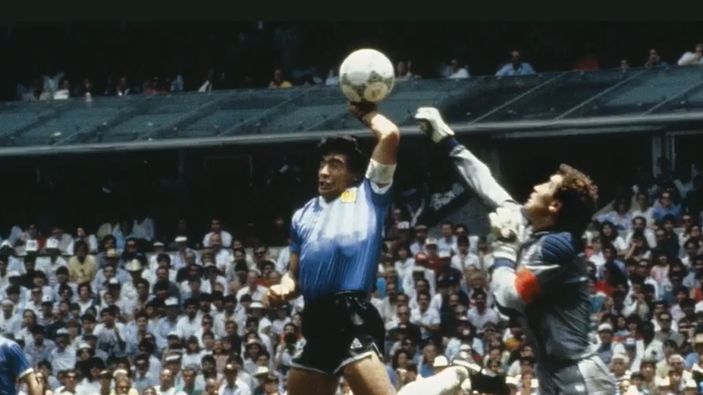 Diego Maradona's 'Hand of God' shirt estimated to sell for more than $6 million at auction