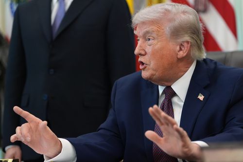 Il presidente americano Donald Trump 