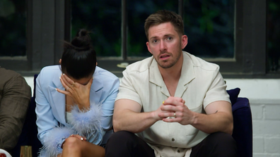 At the sixth Commitment Ceremony, Evelyn and Rupert are shocked by Bronte and Harrison's decision to Stay in the MAFS 2023 experiment