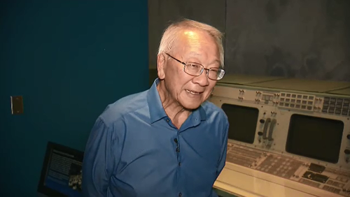 Bill Moon was an engineer in the Mission Control room when Apollo 11 landed on the moon 50 years ago.