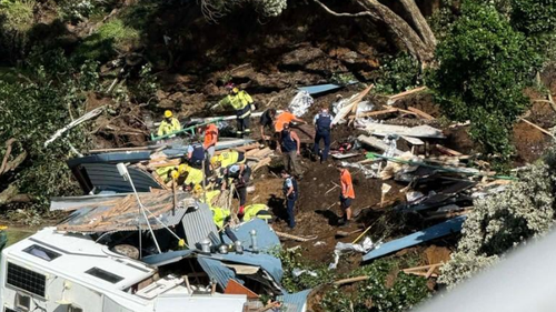 Uma busca e resgate está em andamento no Monte Maunganui. Foto: Jess Pedersen / Jess Pedersen