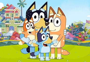 Bluey and family are purportedly what breed of Australian dog?