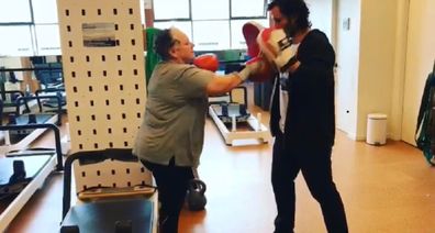 Mary-Lynne boxing
