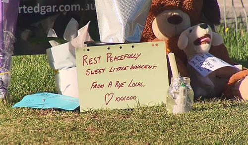 A shocked community in Victoria have left tributes for the boy. (9NEWS)