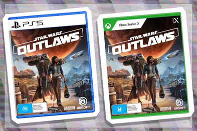 9PR: Star Wars Outlaws PlayStation 5 and Xbox Series X video game covers