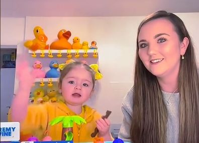 Single mum spends 5 days transforming toddler's bedroom into 'duck wonderland'