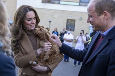 Prince William, Duke of Cambridge and Kate Middleton, Duchess of Cambridge visit NHS staff and patients at Clitheroe Community Hospital