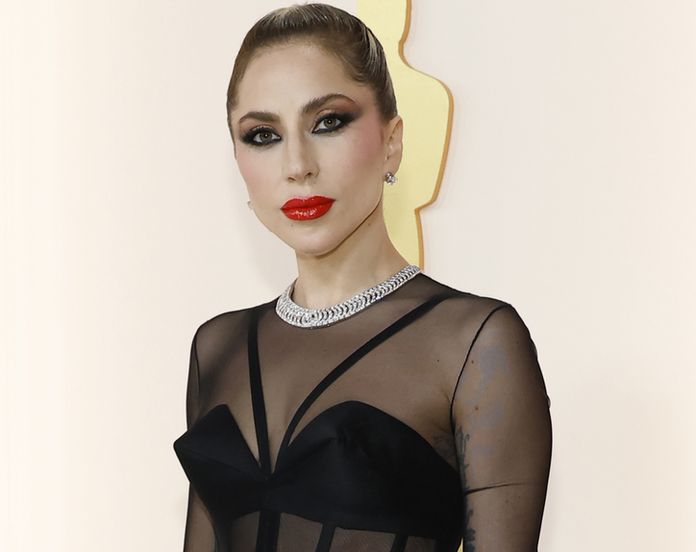 Oscars 2023: Racy detail in Lady Gaga's Oscars gown that we didn't see  until she turned around - 9Style
