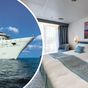 Residential cruise ship's endless round-the-world journey