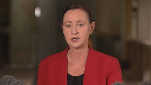 Queensland health minister Yvette D'Ath 