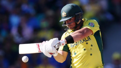 Aussie cricketer Aaron Finch taken to hospital after nasty blow to chest