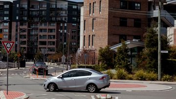 Medium density apartments in Lewisham, Sydney. 