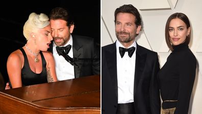 Lady Gaga, Bradley Cooper and Irina Shayk