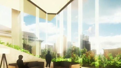 The development would exceed the current height limit by six storeys. (9NEWS)