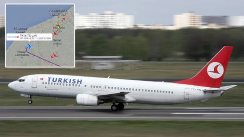 Turkish Airlines flight diverted after mid-air bomb threat